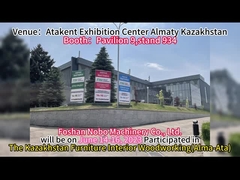 De Nobomachines zullen op 14-16 Juni deelnamen aan de het Meubilair Binnenlandse Houtbewerking van Kazachstan zijn