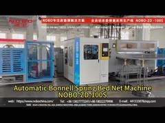 Automatische Matras Bonnell Spring Bed Net Machine NOBO-ZD-100S,Spring Capaciteit: 90- 100Springs/min